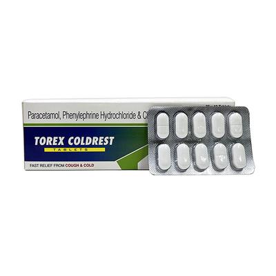 TOREX COLDREST Tablet 10's - Cough And Cold-Cou