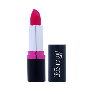 Bonjour Paris Silk Matte Lipstick-deep Pink 4.2 gm - Lipsticks