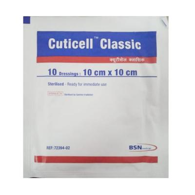 BSN Cuticell Classic Dressing Gauze (10 cm x 10 cm) 10 s (se) - Bandages & Dressings
