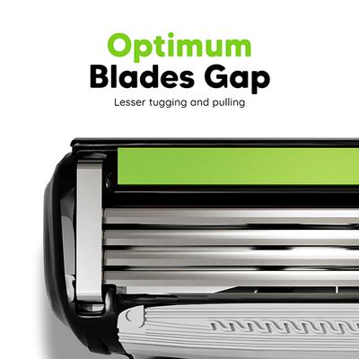 LetsShave Pro 4 Razor Blades - Men 12's - Razors & Cartridges