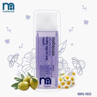 Mothercare All We Know Baby Top To Toe Wash 300 ml - Baby Body Wash