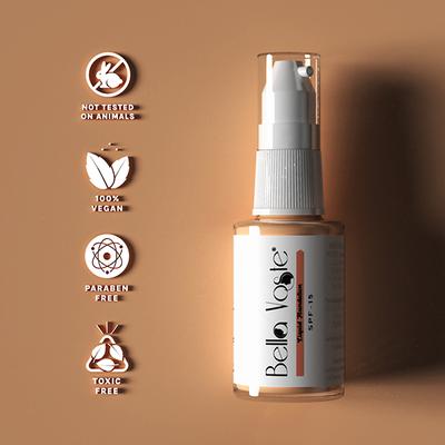 Bella Voste Liquid Foundation with SPF15 - Coffee (10) 30 ml - Foundation