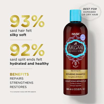 Hask Argan Oil Repairing Shampoo 355 ml - Shampoos