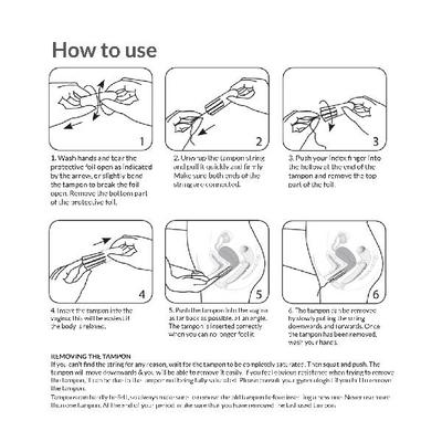 Sirona FDA Approved Premium Digital Tampon - Medium Flow (Pack of 2 x 20's) - Tampons