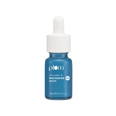 Plum 10% Niacinamide Face Serum With Rice Water & Squalane Fragrance-Free 10 ml - Face Serum