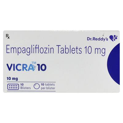 VICRA 10 Tablet 10's - Diabetes-Ant