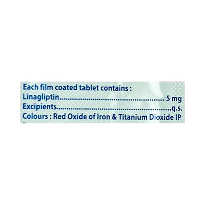LINATO 5 Tablet 10's - Diabetes-Ant