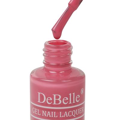 DeBelle Gel Nail Lacquer Plush Paula (Suede Pink Mauve) 6 ml - Nail Polish