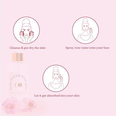 Dromen & Co Pure Rose Water Face Misturiser 100 ml - Face Moisturizers