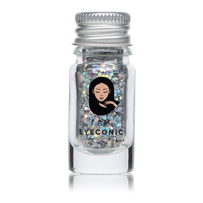 I AM EYECONIC 3D GLITTER PLATINUM 4 gm - Eyeshadow, Bases & Primers