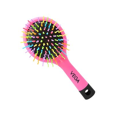 Vega Rainbow Hair Brush for Men and Women (R17-CB) 80 gm - Hair Brushes