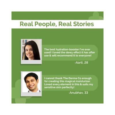 The Derma Co. 5 Percent Cica Glow Daily Face Moisturizer for Glowing Skin 50gm - Face Moisturizers