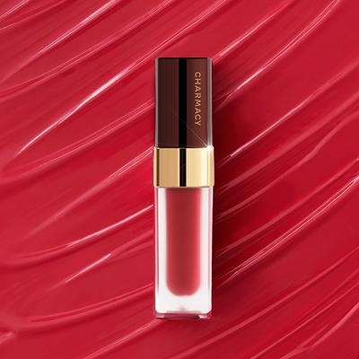 Charmacy Milano Stunning Longstay Liquid Lip (Cherry Red) 5.6 ml - Liquid Lipsticks