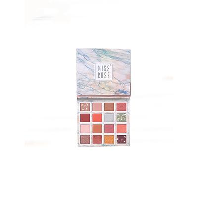 Miss Rose Highly Pigmented 16 Multi - color 3D Eyeshadow Palette 7001 - 011 01 26.15gm - Face Palettes