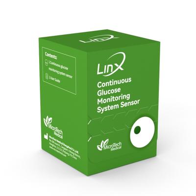 LinX CGM Smart Continous Glucose Monitoring System Sensor Device 1's - Blood Glucose Monitors/Strips