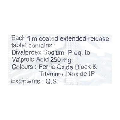 Divaa OD 250mg Tablet 10'S - Epilepsy/Convulsion-Ant