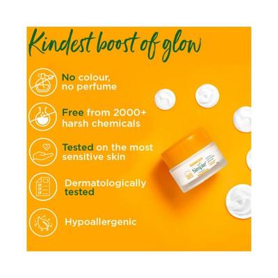 Simple Protect N Glow Vitamin C Moisturizing Glow Gel 40gm - Skin-Treatment