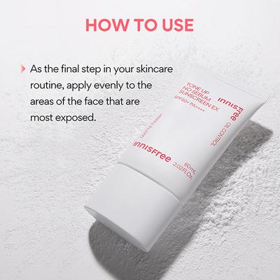 Innisfree Tone Up No Sebum Sunscreen 60 ml - Face Sunscreen