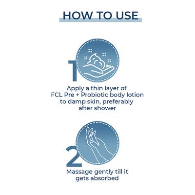 Fixderma Cosmetic Laboratories (FCL) Pre+ Probiotic Body Lotion 200 ml - Lotions & Creams