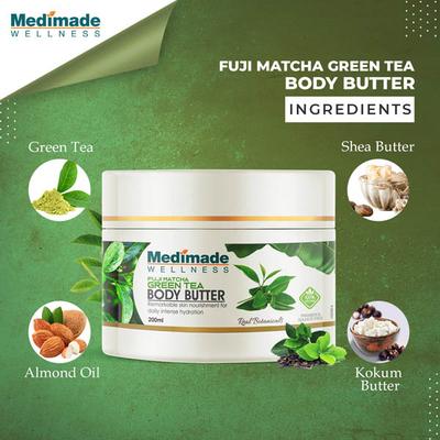 Medimade Fuji Match Green Tea Body Butter (Pack of 2) 1's - Body Butter