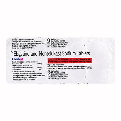 Ebal M Tablet 10'S - Allergies-Ant