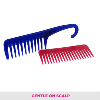Vega De-Tangling Hair Combs, for Men and Women (VC2HCA-01) 2's - Hair Combs
