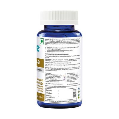 Onelife Omega 3-6-9 Softgels 60's - Omega Fish Oil Fatty Acids