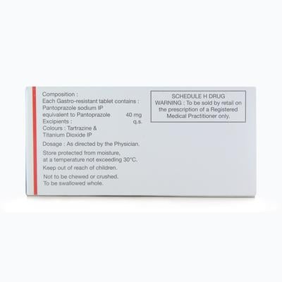 Pantop 40 Tablet 15's - Ulcer/Reflux/Flatulence-Aaa