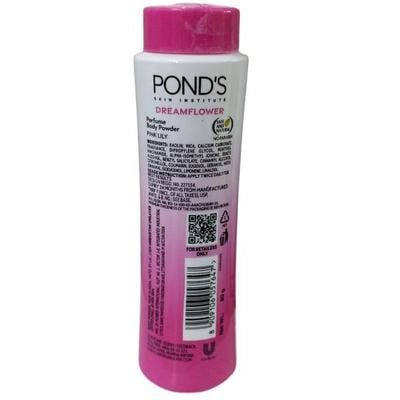 Pond's Dreamflower Fragrant Talcum Powder, Pink Lily 80 g - Talcum Powders