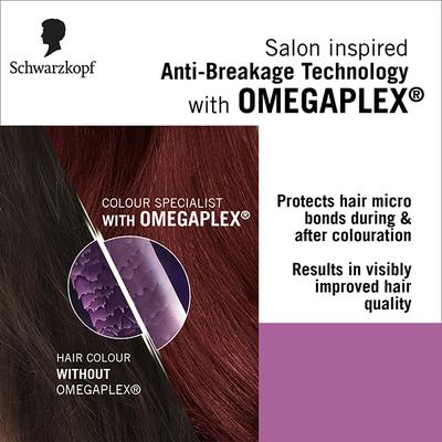 Schwarzkopf Colour Specialist At Home Permanent Hair Colour - 6.88 Rich Ruby 165 ml - Crème