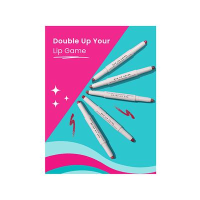 Swiss Beauty Craze Duo Lip Colour Terrafic Pink 2 gm - Lipsticks