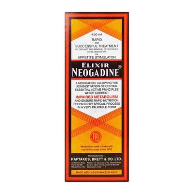Neogadine Elixer Syrup 450ml - Supplements-Vam