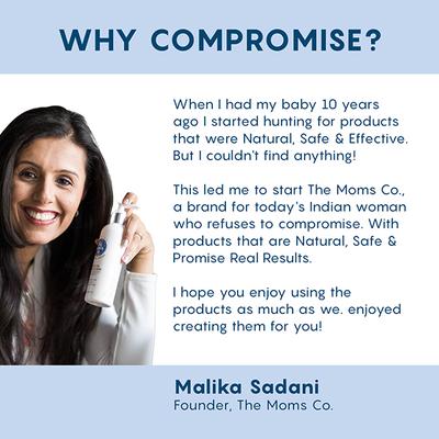 The Mom's Co. Natural 10% Niacinamide Face Serum With Licorice, Squalane 30ml - Face Serum