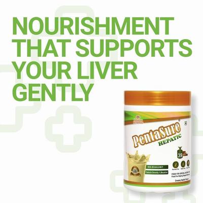PentaSure Hepatic Nutritional Powder - Creamy Vanilla Flavour 400 g - Protein Drink