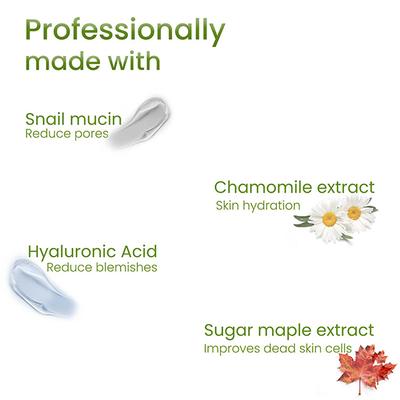 O3+ Snail Musin Instant Glass Sheet Mask 30 ml - Sheet Masks