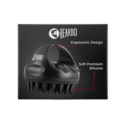 Beardo Scalp Massager Advanced with Soft Silicone Bristles Deep Cleansing and Exfoliation 1's - Multi-Stylers