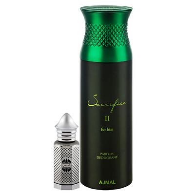 Ajmal Asher Concentrated Perfume Oil Oriental And Sacrifice II For Him Deodorant Fruity Aromatic Fragrance 212 ml - Perfumes (Edt/Edp)