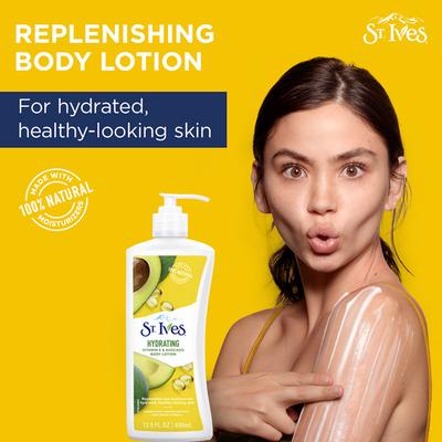 St. Ives Hydrating Vitamin E & Avocado Body Lotion 400 ml - Lotions & Creams