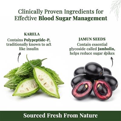 Vansaar Karela & Jamun Juice 1 L - Ayurvedic Juices