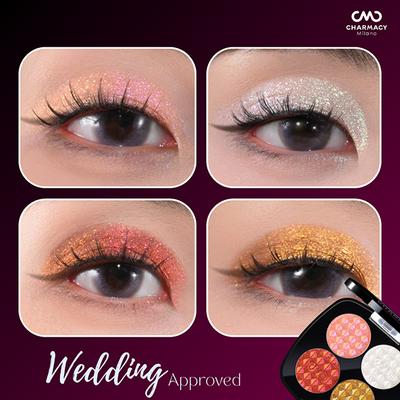 Charmacy Milano Insane Quad Eyeshadow Palette- 04 3.6 g - Eye Shadow Palettes