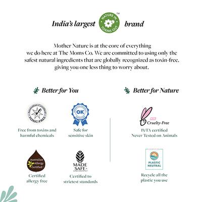 The Moms Co. Natural Baby Lotion with Organic Shea Butter Cocoa Butter, Organic Rice Bran, Apricot and Jojoba Oils 200ml - Creams, Lotions & Oils