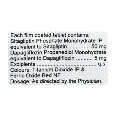 SITACIP D 50/5 Tablet 10's - Diabetes-Ant