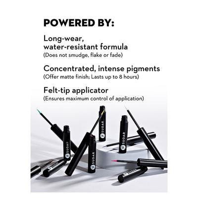 SUGAR Cosmetics Eye Lit You So! Vivid Eyeliner - 02 Orange Honey (Bright Orange) 1.7 ml - Eyeliners