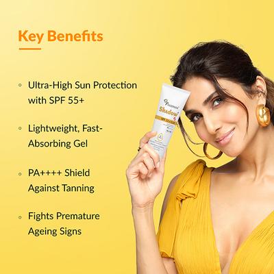 Fixderma Shadow RX Sunscreen SPF 55+ Gel Sunscreen For Oily Skin 75 gm - Body Sunscreen