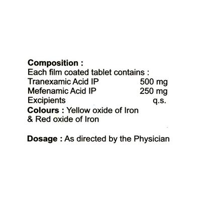 Tenacid MF Tablet 10'S - Bleeding Disorders-Hae