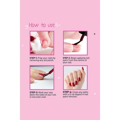 MyGlamm POPxo Makeup Collection -Mini Nail Kit-Vibin-15ml - Nail Polish