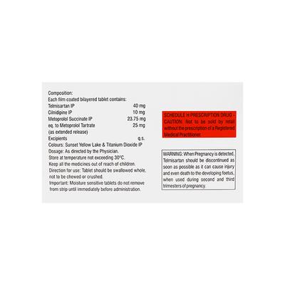 METOSARTAN LN 25 Tablet 10's - Hypertension-Ang