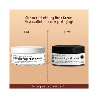 Sirona Anti Chafing Rash Cream 3 gm - Intimate Hygiene