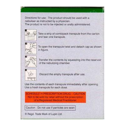 SALBAIR NEB 0.31 Transpule 5X2.5ml - Asthma/COPD-Ast