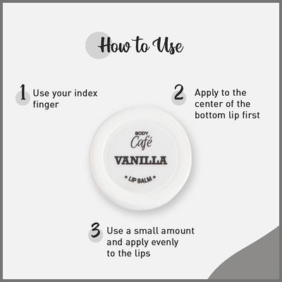 Bodycafe Vanilla Lip Balm 10 gm - Lip Balms
